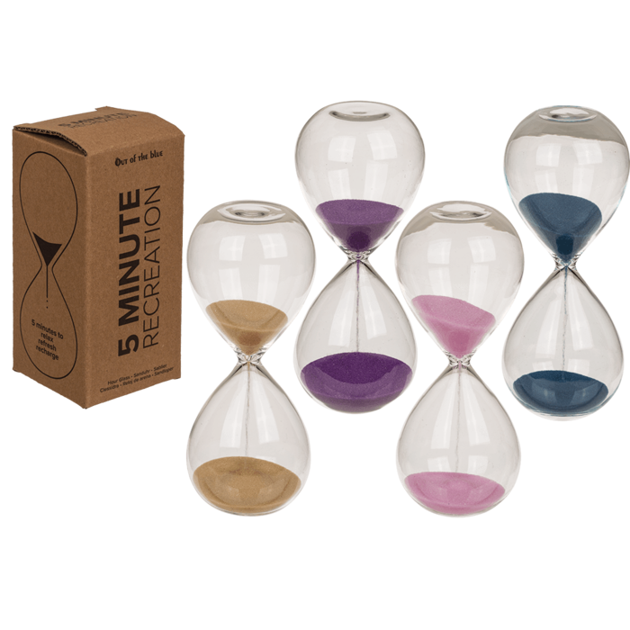 Glass Hourglass