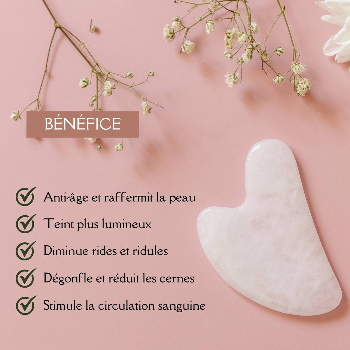 Masážny Nástroj Gua Sha