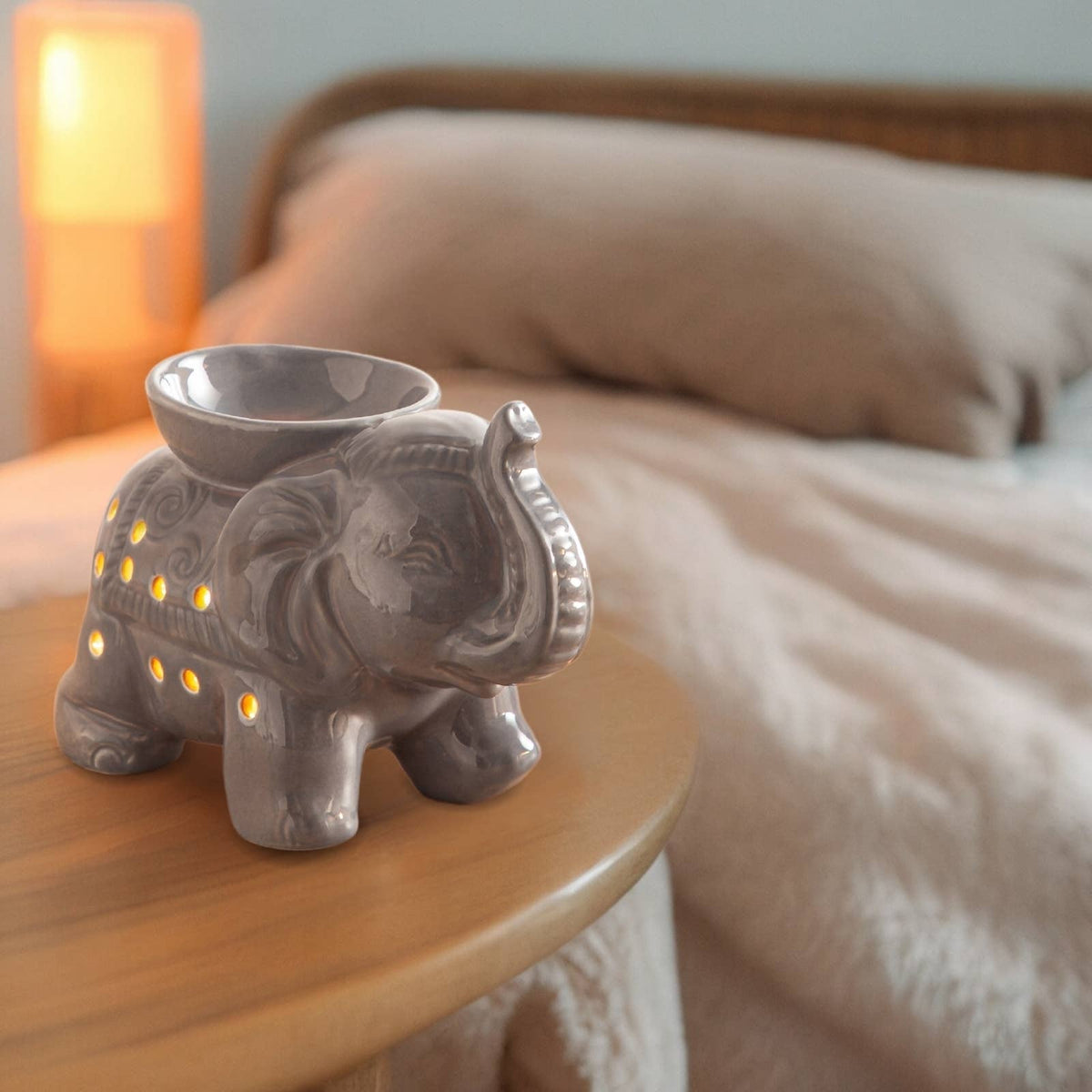 Keramická Aróma Lampa — Motív Slon