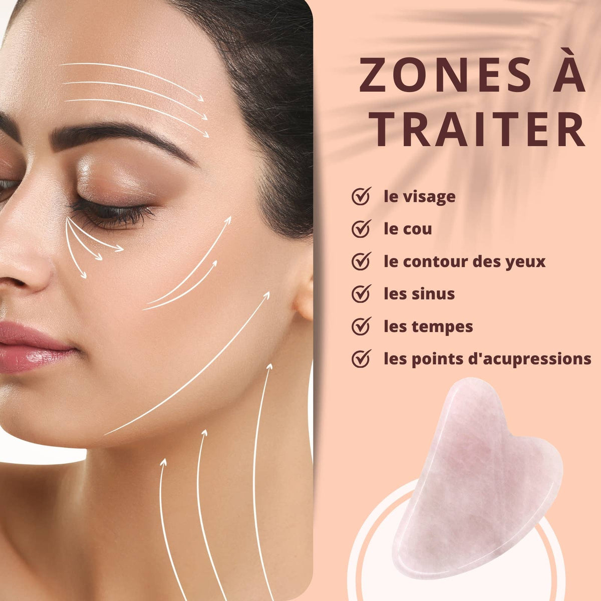 Masážny Nástroj Gua Sha