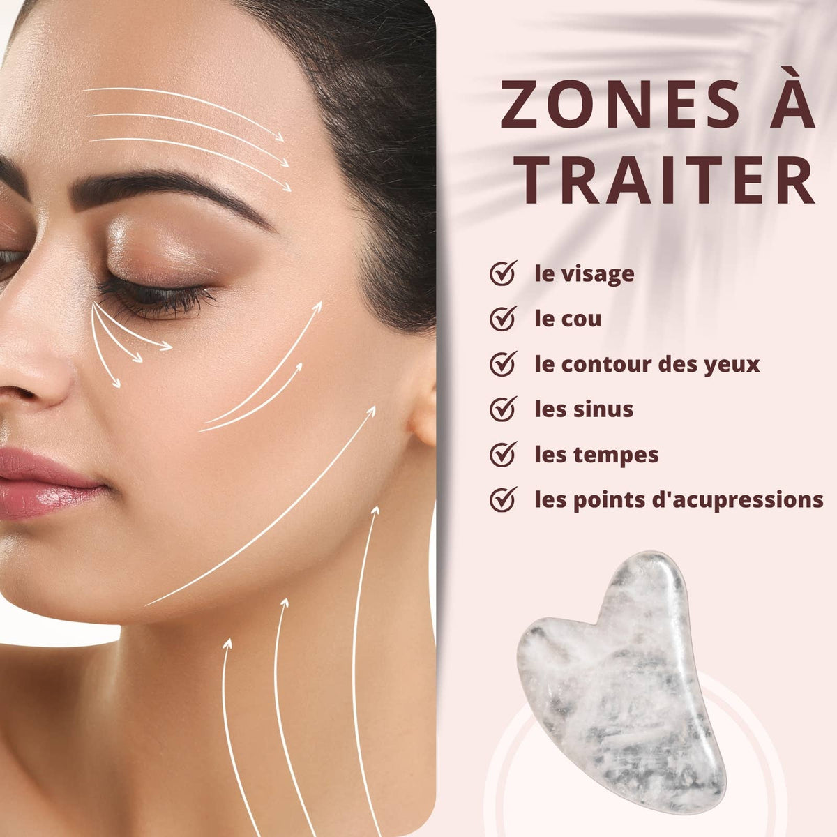 Masážny Nástroj Gua Sha