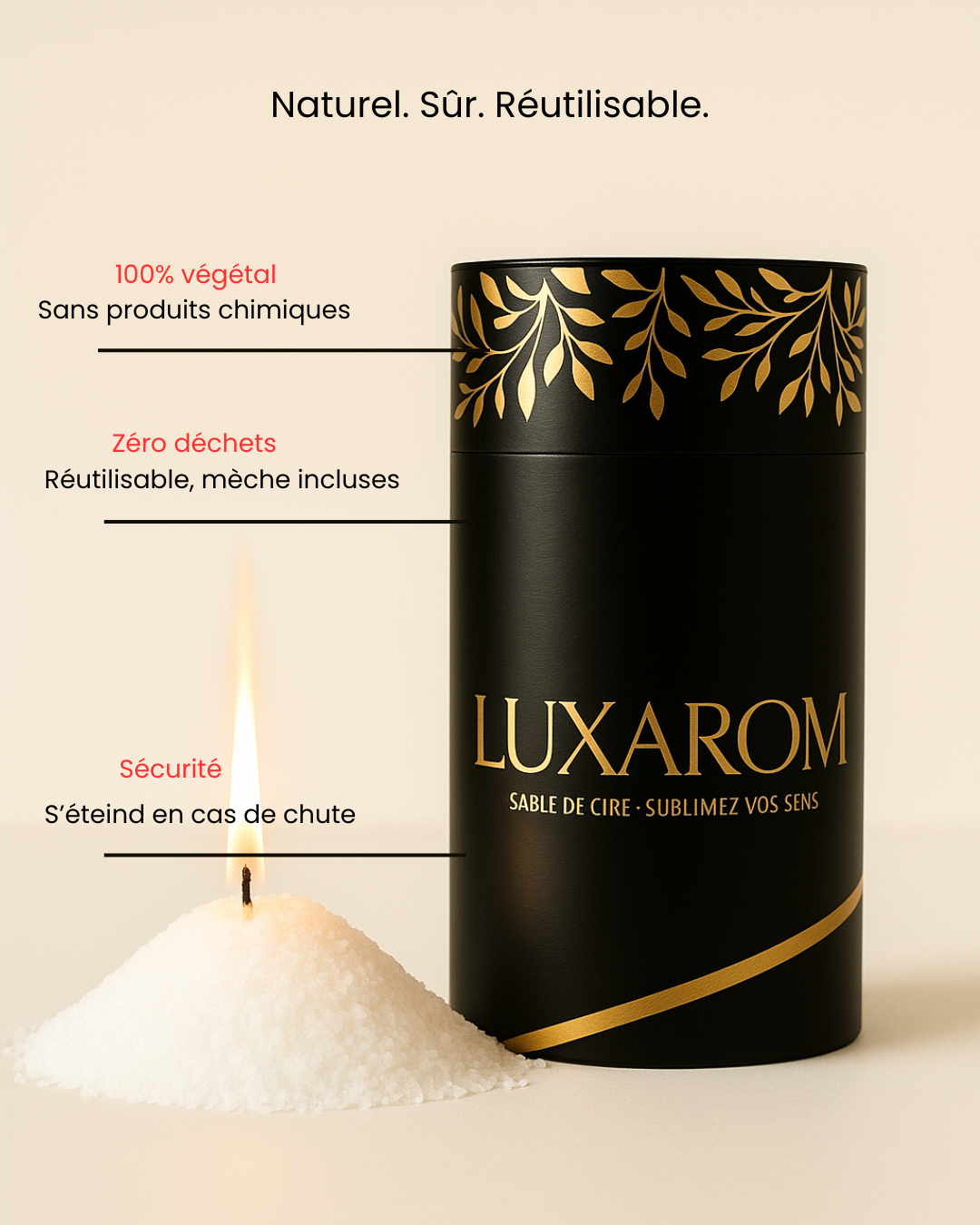 Vonný Piesok v Luxusnom Balení